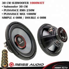 30 CM SUBWOOFER 1000WATT