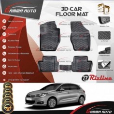 Tapis Sur Mesure Gamma Auto PVC Citroen C4 Phase 2 2010-2018