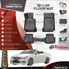 Tapis Sur Mesure Gamma Auto PVC Mercedes E Class Coupe Et Convertible W207 (C207/A207) 2010- 2016