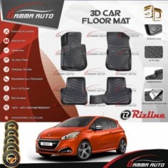 Tapis Sur Mesure Gamma Auto PVC Peugeot 208 Phase 1 2012-2019