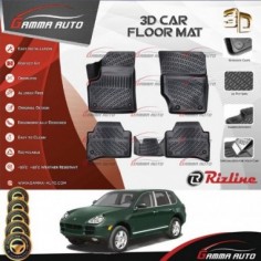 Tapis Sur Mesure Gamma Auto PVC Porsche Cayenne Phase 1 2003-2010