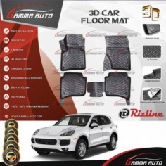 Tapis Sur Mesure Gamma Auto PVC Porsche Cayenne Phase 2 2011-2017