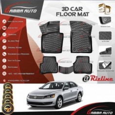 Tapis Sur Mesure Gamma Auto PVC Volkswagen Passat B7 2010-2015