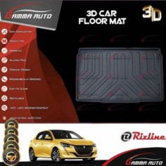 Tapis Coffre Sur Mesure Gamma Auto PVC Peugeot 208 Phase 2 2019+