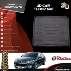 Tapis Coffre Sur Mesure Gamma Auto PVC Peugeot 407 Sedan 2003-2010
