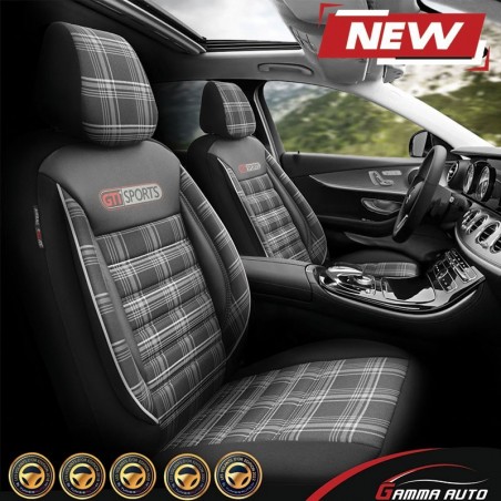 Housses OTOM GTI WHITE-BLACK