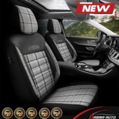 Housses OTOM GTI DARK GREY-BLACK