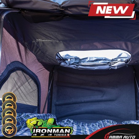 Tente de toit à coque rigide nomad 1300 irtt0023 205 x 165