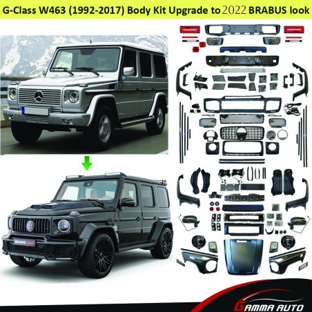 Kit Carrosserie Mercedes Classe G 2002-2017 Upgrade 2022 Upgrade